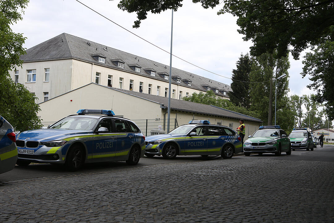 Polizeieinsatz in Asylunterkunft in Schweinfurt