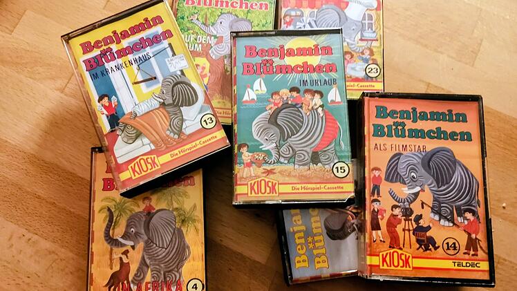 Benjamin Bl&uuml;mchen, Kassetten, H&ouml;rspiele, H&ouml;rspielkassetten