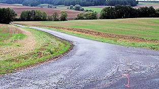 Dieser Abschnitt zwischen Breitenbachstraße und dem Ruppacher Weg soll ausgebessert werden.