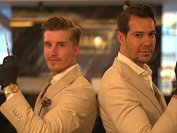 Die beiden Beauty-Docs Dr. Rick (rechts) und Dr. Nick haben sich auf &auml;sthetische Gesichtsbehandlungen spezialisiert.