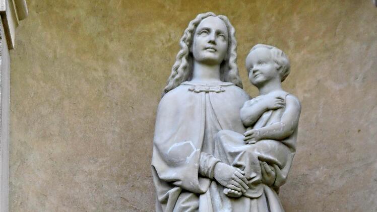 Die restaurierte Statue.