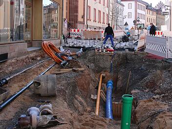 Der erste Bauabschnitt in der Bahnhofstraße ist bereits abgenommen. Foto: Ralf Ruppert