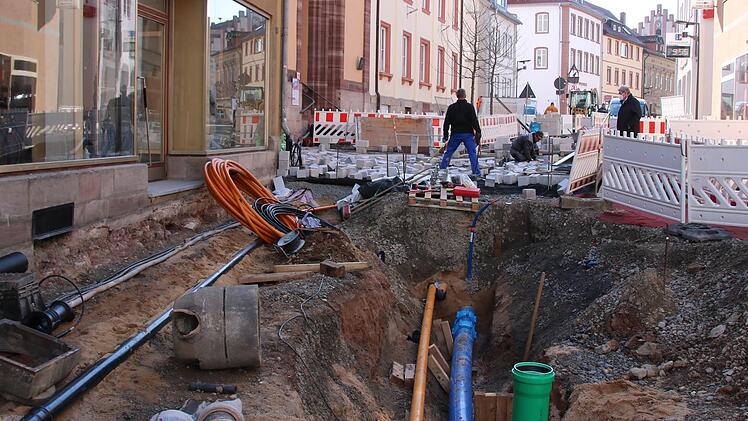 Der erste Bauabschnitt in der Bahnhofstraße ist bereits abgenommen. Foto: Ralf Ruppert