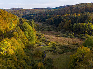 Hafenlohrtal im Herbst Hafenlohrtal im Herbst