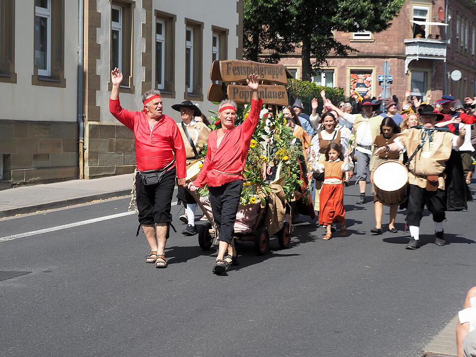 Der sonnt&auml;gliche H&ouml;hepunkt des Rakoczy-Fest.