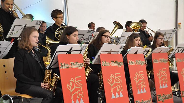 Die Big Band des Schönborn Gymnasiums Foto: Peter Klopf