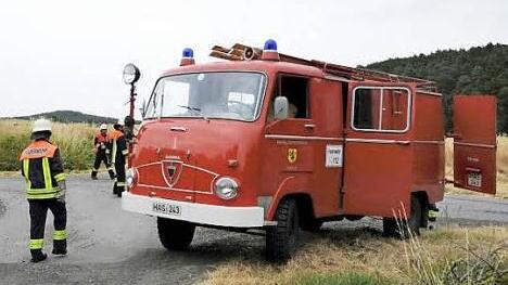 Viele Jahrzehnte hat das Fahrzeug der Feuerwehr Dörflis seinen Dienst getan. Nun wird es durch ein neues Tragkraftspritzenfahrzeug ersetzt.