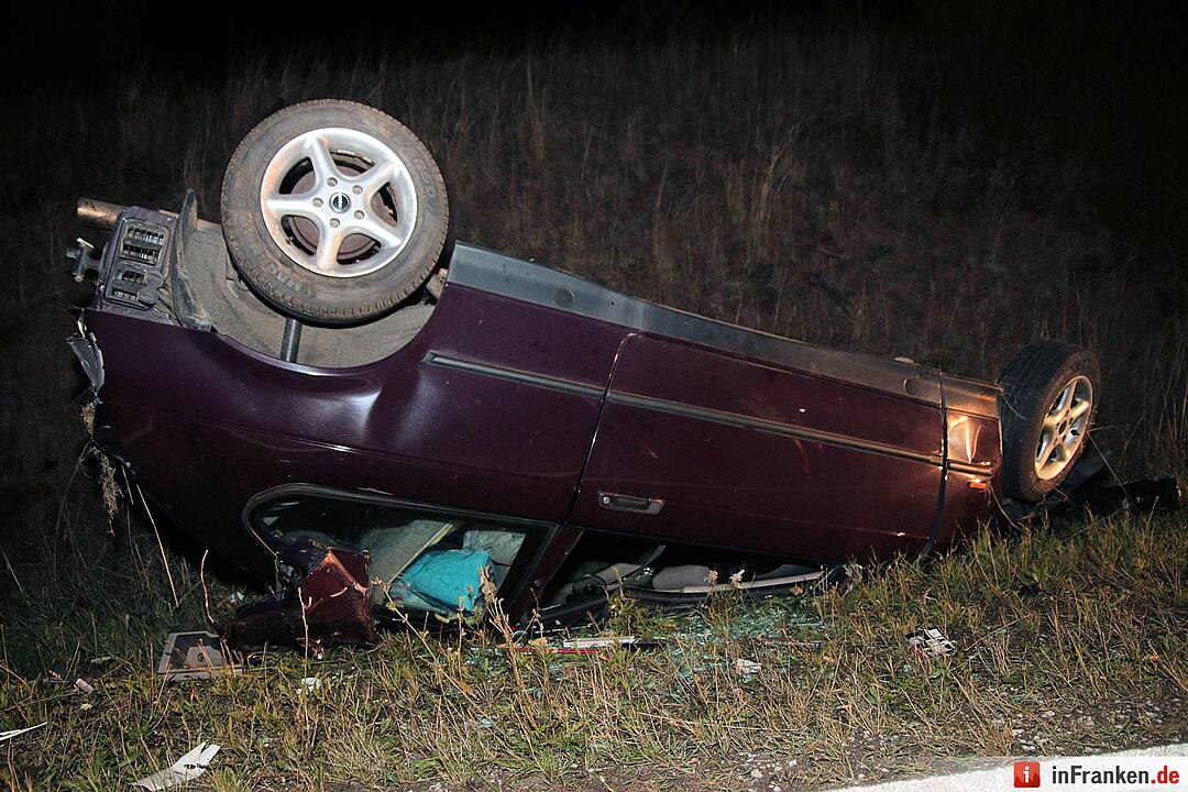 Unfall zwischen Oberharnsbach und Birkach