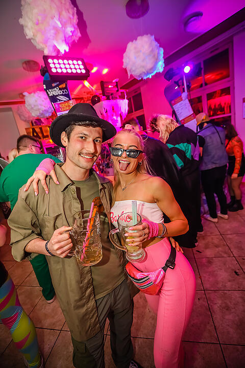 Beste Partystimmung in der Stadthalle
