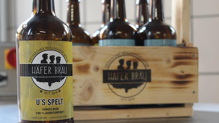 Die Braumanufaktur Häferbräu ist vielleicht die kleinste und eventuell auch jüngste Brauerei in der Region.Anna-Lena Deuerling