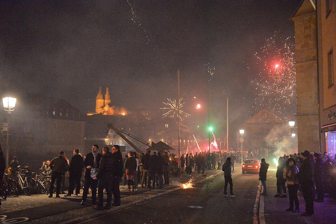 Silvester: Bamberg begrüßt 2018
