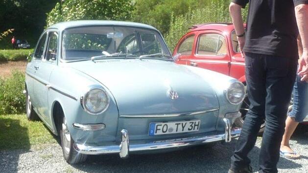Auf dem Oldtimertreffen in Aufse&szlig; Foto: Horst Kr&auml;mer