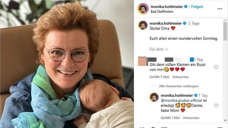 CSU-Politikerin Hohlmeier teilt intimen Familienmoment - "sehr dankbar"