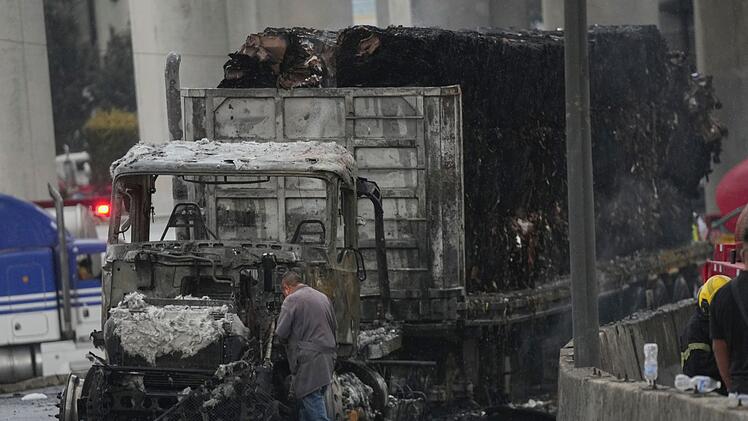 Explosion von Tankwagen in Mexiko