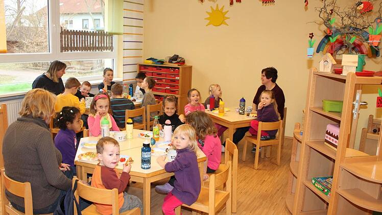 In den Räumen des Kindergartens