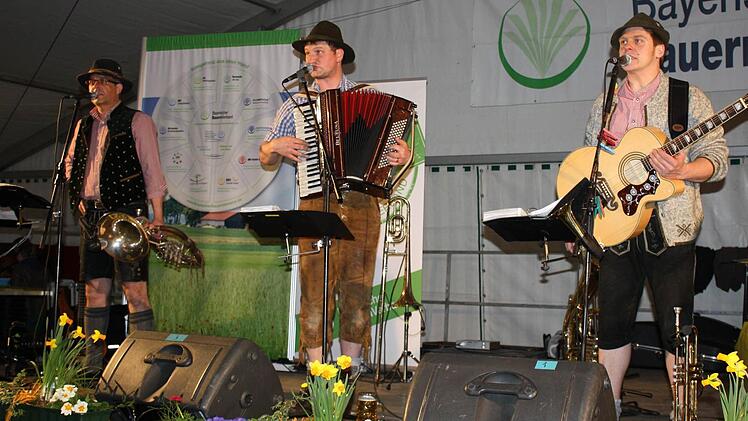 Für tolle musikalische Unterhaltung sorgte beim Landwirtschaftstag die Rhöner Kultband "Spilk".