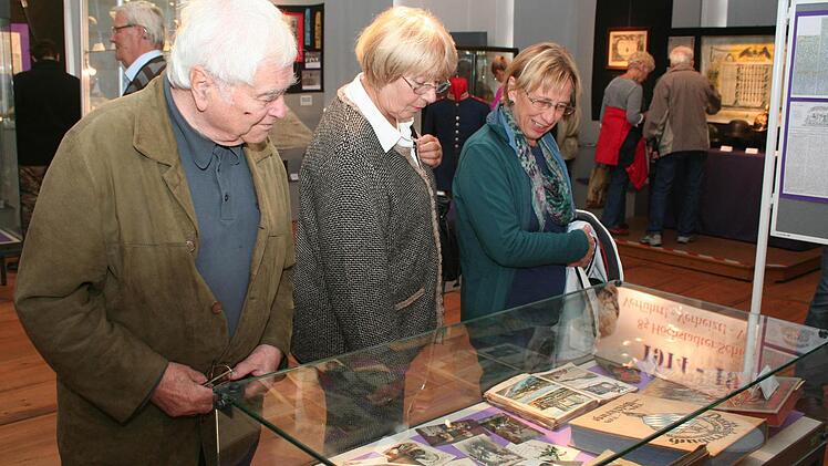 Die Ausstellung zum Beginn des Ersten Weltkriegs im Heimatmuseum war am Sonntag stets gut besucht.