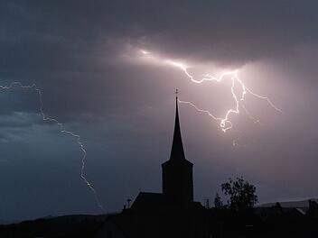 Starke Gewitter laut DWD in Franken möglich