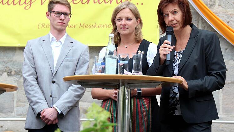 Christian Ulbrich, Tanja Schwägerl und Karola dos Reis Goncalves. Foto: Johanna Blum