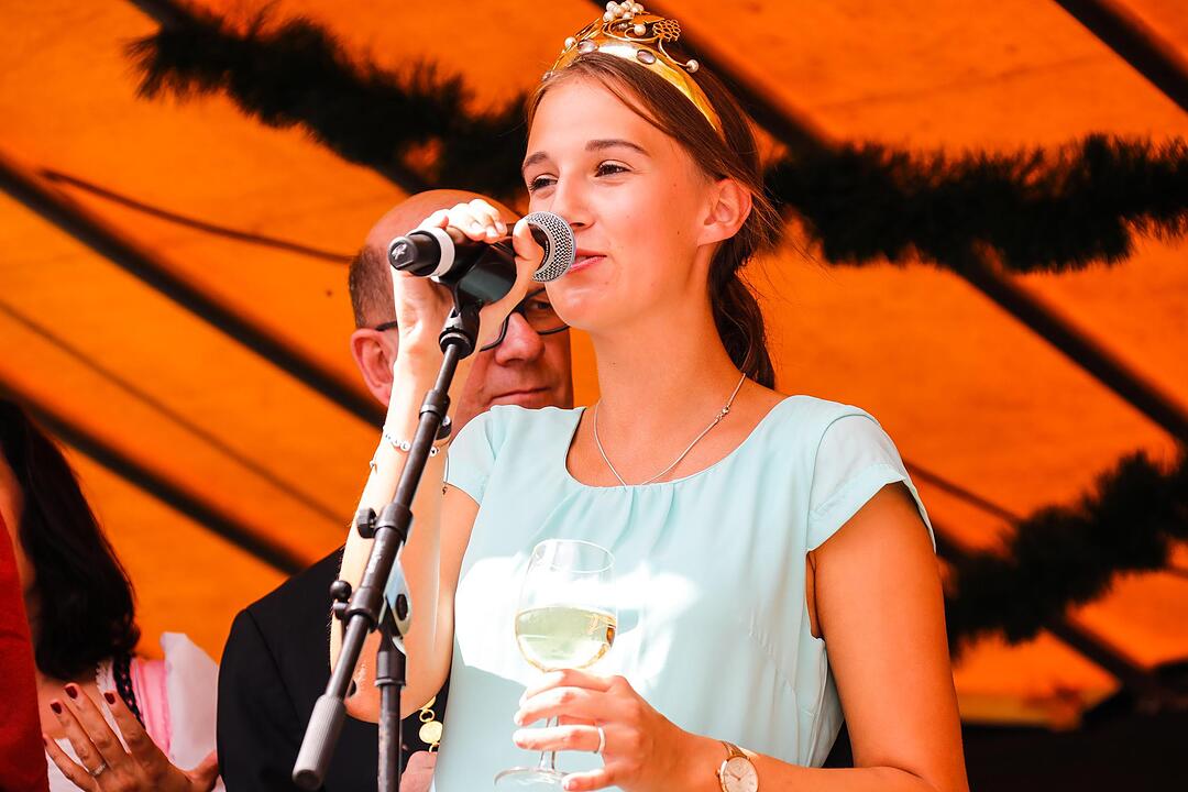Weinfest-Eröffnung in Zeil am Main