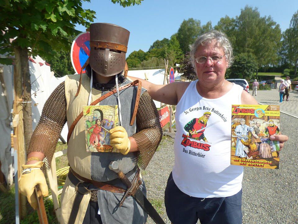 Ritterfest auf der Burg Waischenfeld: Eine große Familie