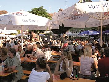 Gemütlich sitzen und genießen. PR