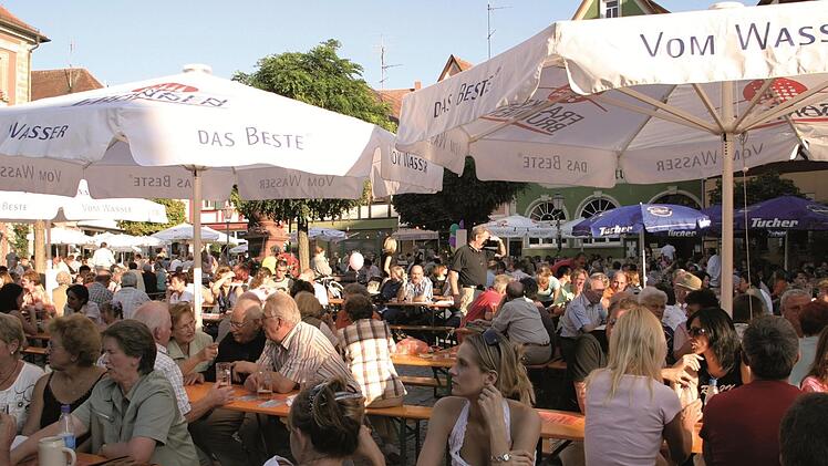 Gemütlich sitzen und genießen. PR