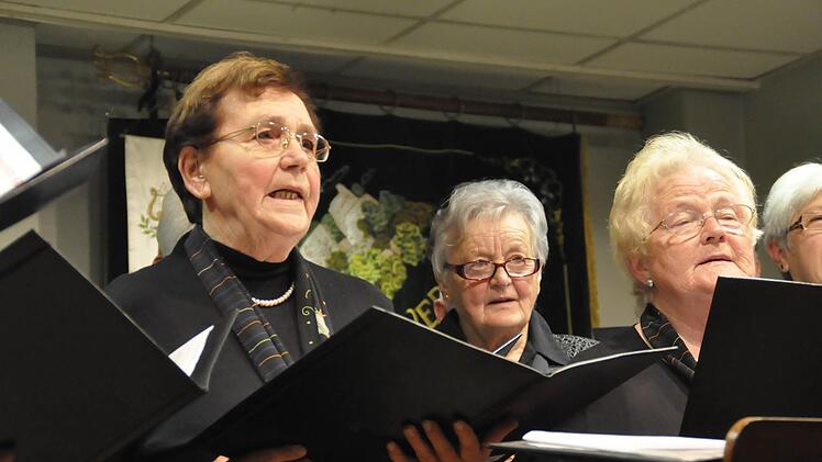 Die Sängervereinigung Burkardroth.  Foto: Peter Klopf