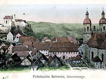 Die Postkarte zeigt eine Ansicht von 1899  Repro: Reinhard Löwisch