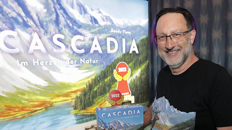 Randy Flynn und sein Spiel Cascadia