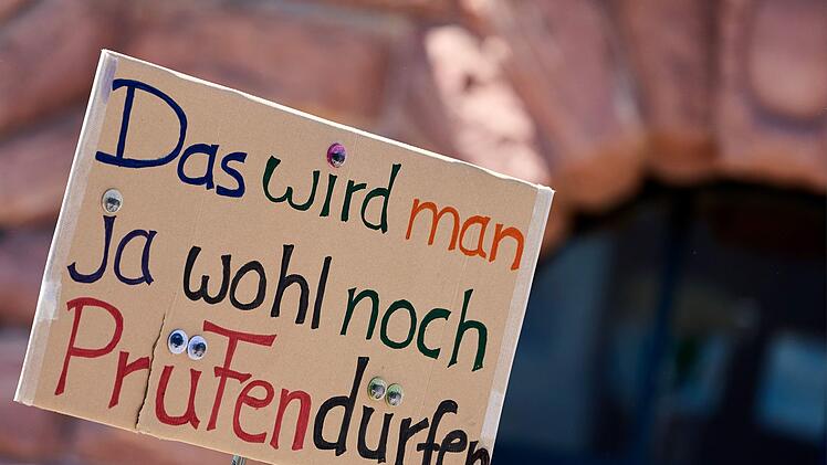 Demonstration in Mainz