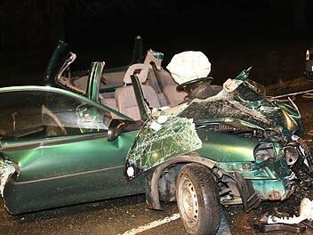 Unfall bei Schweighof am 9.1.2015 Foto: Michael Stelzner
