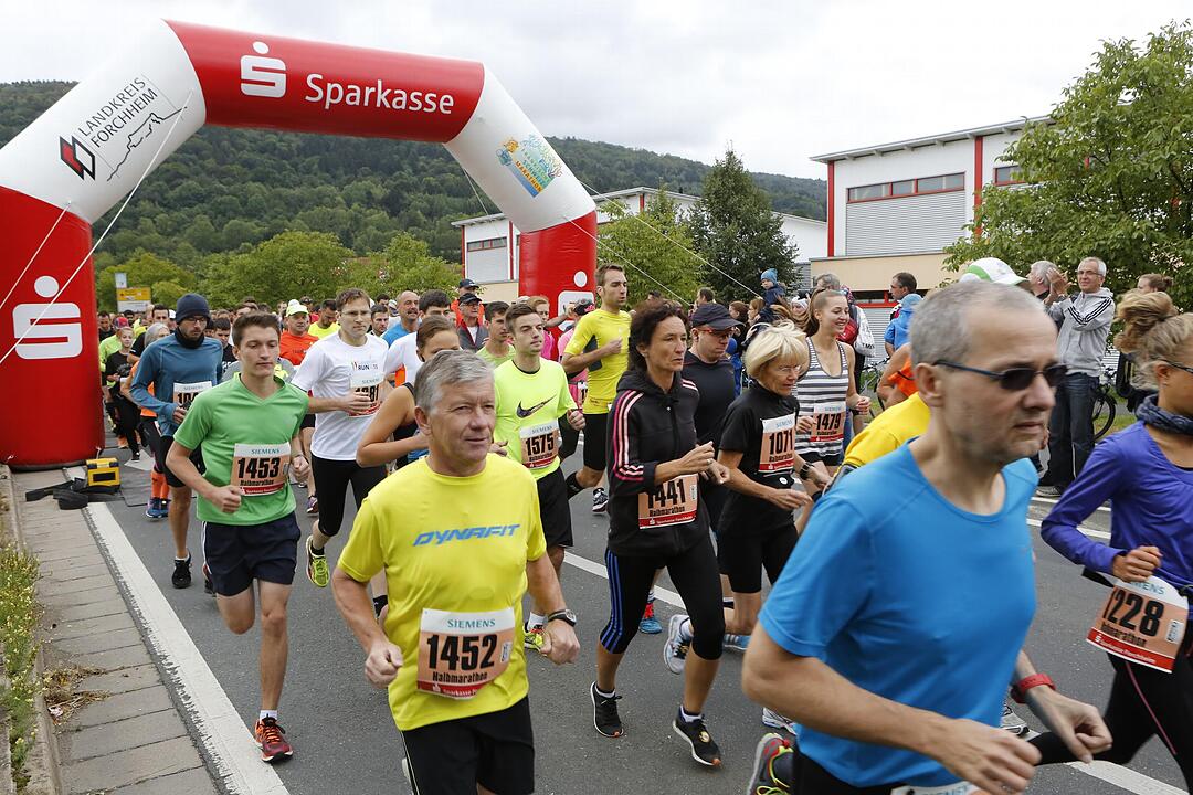 Impressionen vom 16. Fränkische Schweiz Marathon