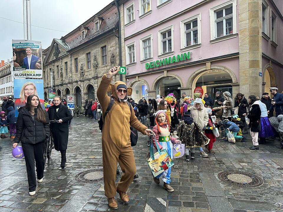 Die sch&ouml;nsten Bilder vom Bamberger Faschingsumzug