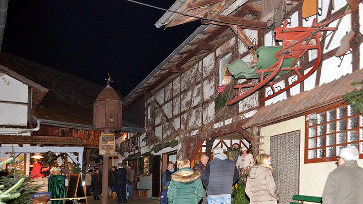 Weihnachtliche Stimmung in Eltingshausen. Foto: Peter Rauch