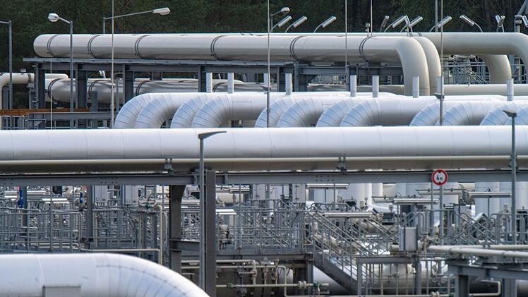 Gasempfangsstation am Standort Lubmin