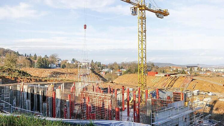 Arbeiten auf dieser Baustelle - auch ein ErlebnisFoto: Matthias Hoch