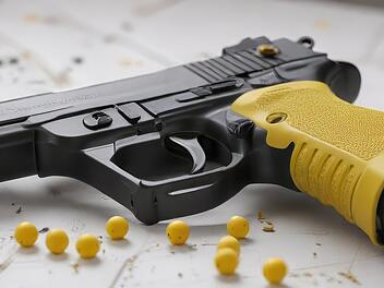 Mädchen in Coburg mit Softair-Waffe beschossen