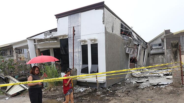 Erdbeben auf Philippinen