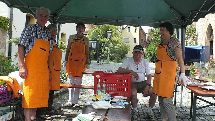 Der Kolping-Grillstand