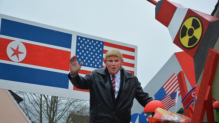 Faschingszug in Steinach 2018, Foto:   Björn Hein