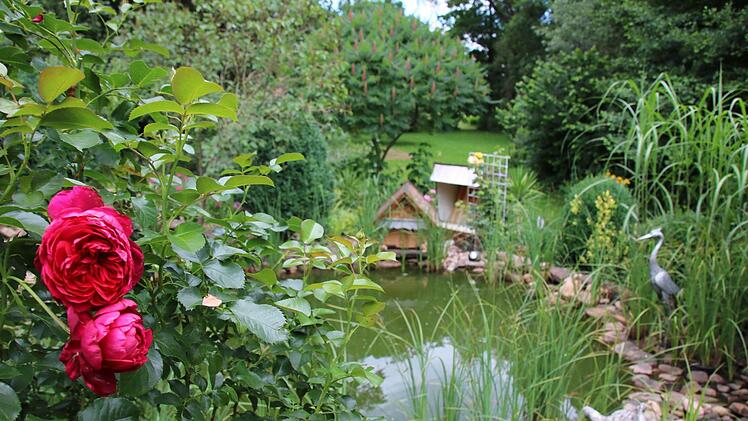 Eindrücke aus dem Garten der Familie Schmitt in Oberthulba. Ralf Ruppert