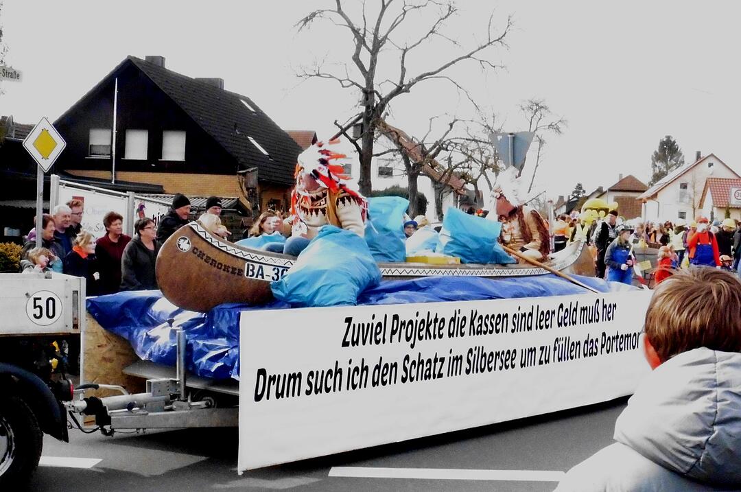 Faschingsumzug in Oberhaid