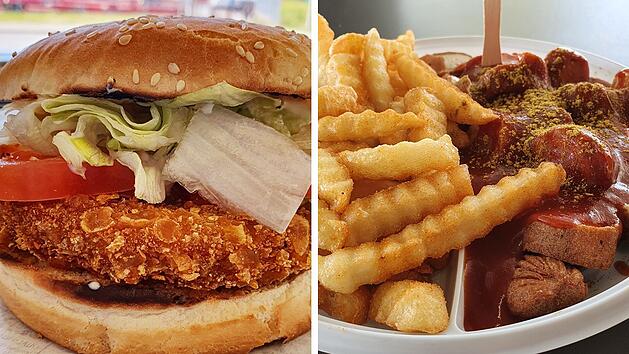 Steffis Brutzelbude bietet Imbiss-Klassiker wie Currywurst, Bratwurst, Steaks oder Burger an.