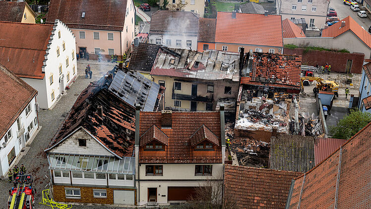 Großbrand bei Passau - Millionenschaden erwartet