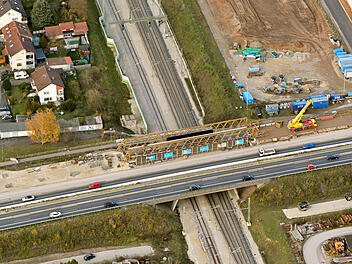 A70 bei Hallstadt: Neue Autobahnbr&uuml;cke sorgt f&uuml;r monatelange Sperrungen