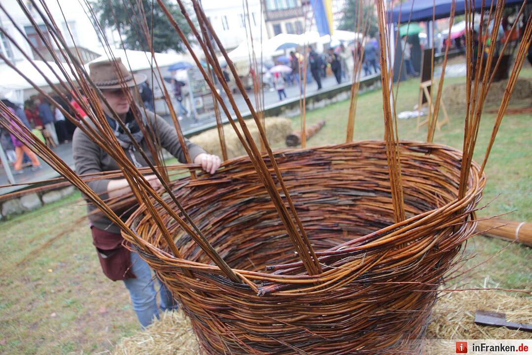 Korbmarkt 2016 in Lichtenfels am Samstag
