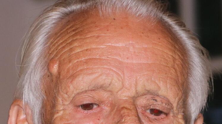 Georg Striffler singt seit 60 Jahren bei der "Concordia".Will
