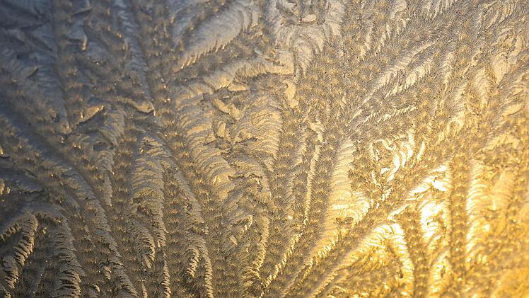 Winterliches Wetter in Sachsen