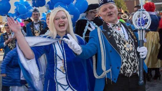 Die Prinzessin des MCC Mainleus Andrea I. (Linz) und ihr Prinz Foto: Klaus Gagel